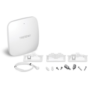 TRENDnet TEW-925DAP AX5400 Dual Band WiFi 6 PoE+ Access Point, 2.4/5 GHz, Hive compatible
